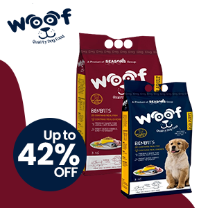 WOOF DOG FOOD