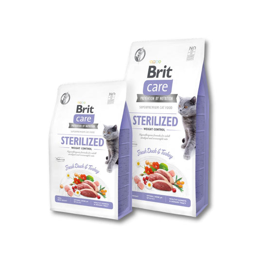 Brit Care Cat Grain-Free STERILIZED AND WEIGHT CONTROL 0.4KG