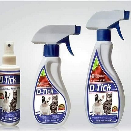 D Tick Flea and Tick Spray For Cats and Dogs