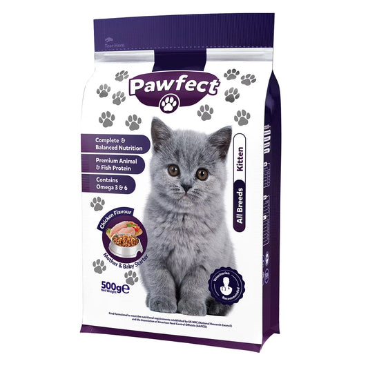 Pawfect Kitten Food 500G